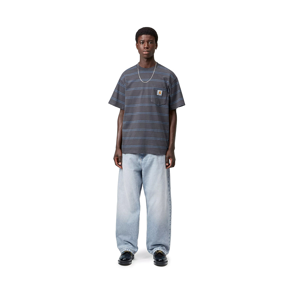 Brandon Pant | Blue (heavy worn bleached)