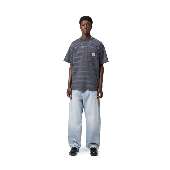 Brandon Pant | Blue (heavy worn bleached)