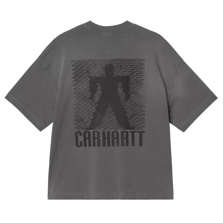 Bricky Man Tee | Soot (Stone dyed)