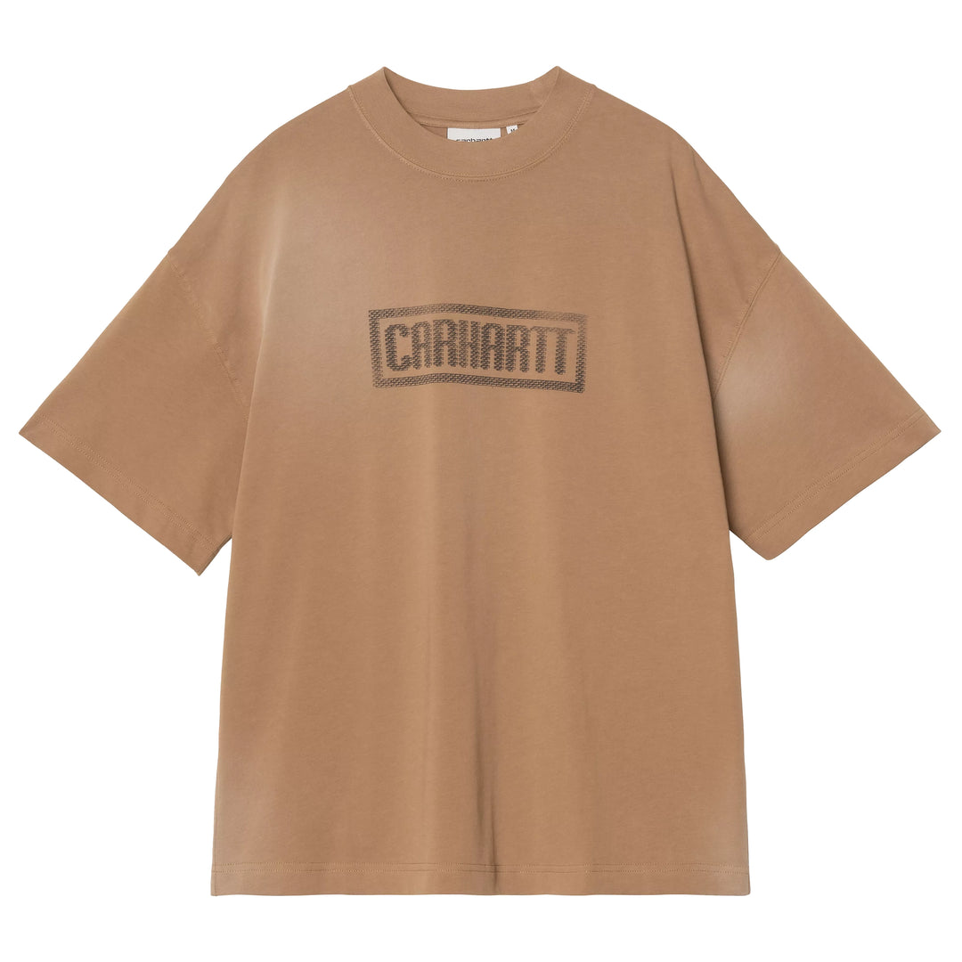 Bricky Man Tee | WIP H Brown (Stone dyed)