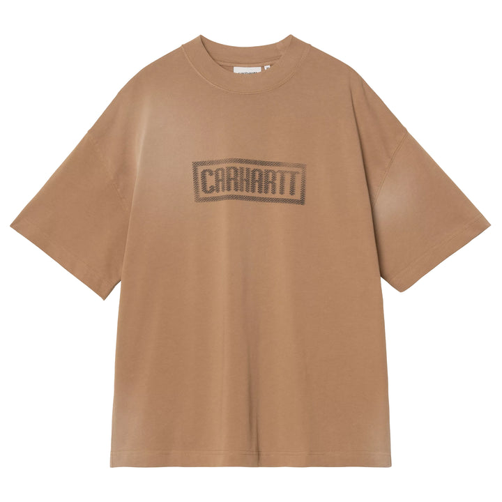 Bricky Man Tee | WIP H Brown (Stone dyed)