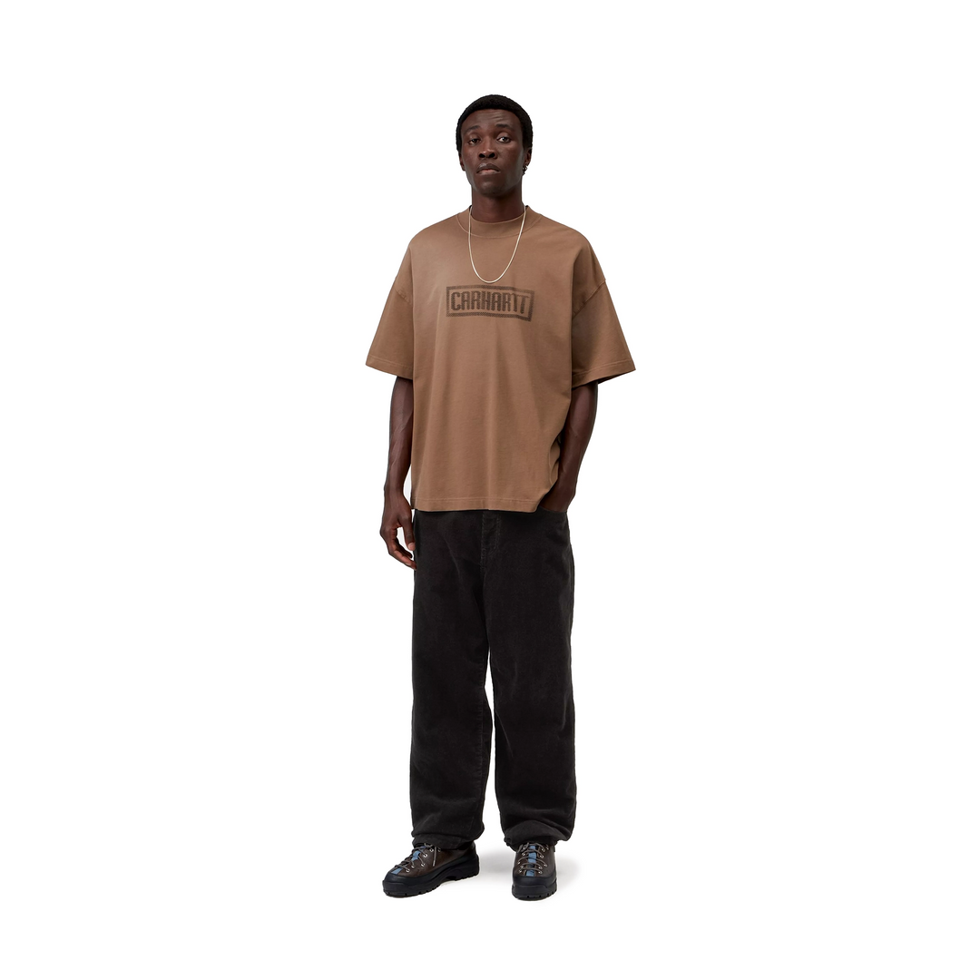 Bricky Man Tee | WIP H Brown (Stone dyed)