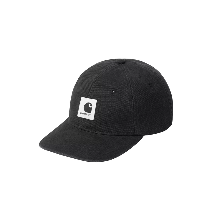Canvas Cap | Black (Stone washed)