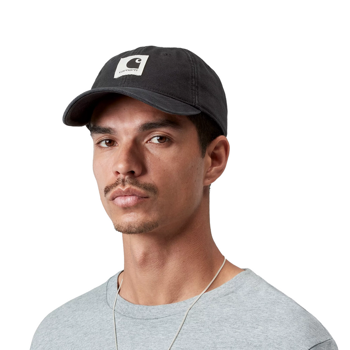 Canvas Cap | Black (Stone washed)