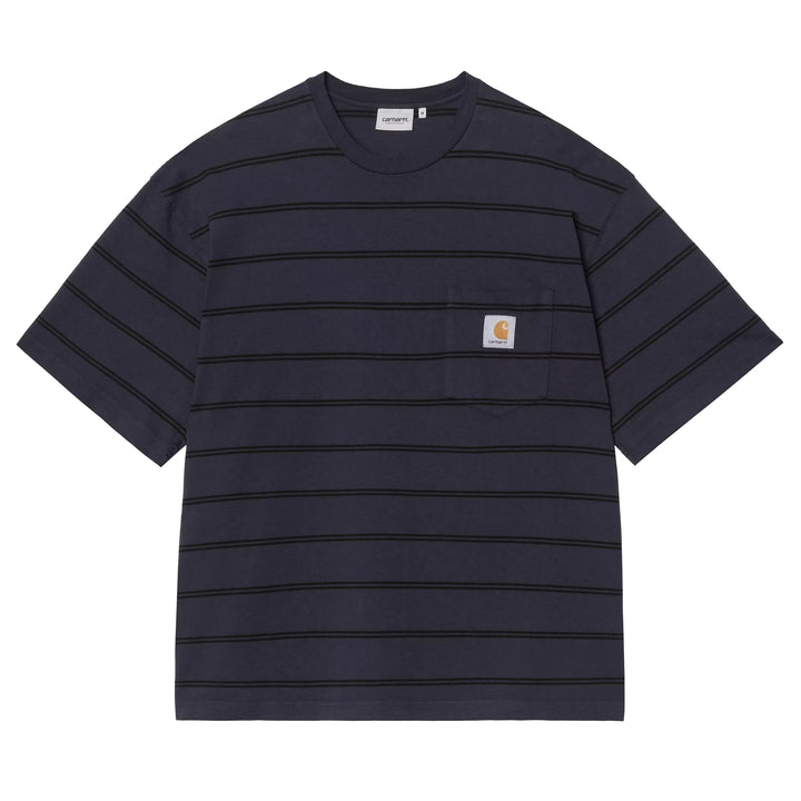 Cardona Pocket Tee | Dark Navy (Garment dyed)