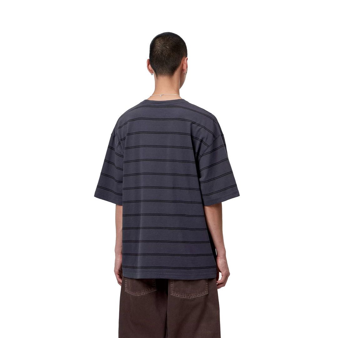 Cardona Pocket Tee | Dark Navy (Garment dyed)