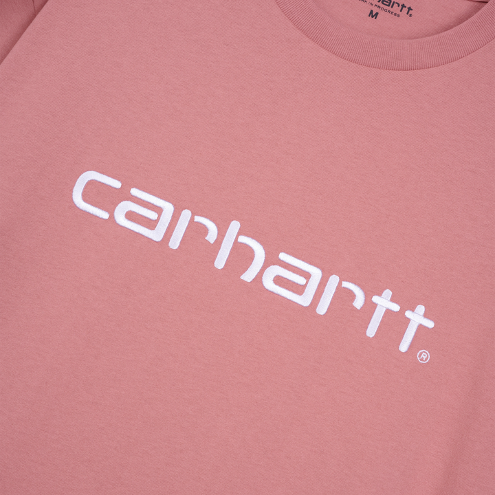 Carhartt Embroidery Tee | Ash Pink