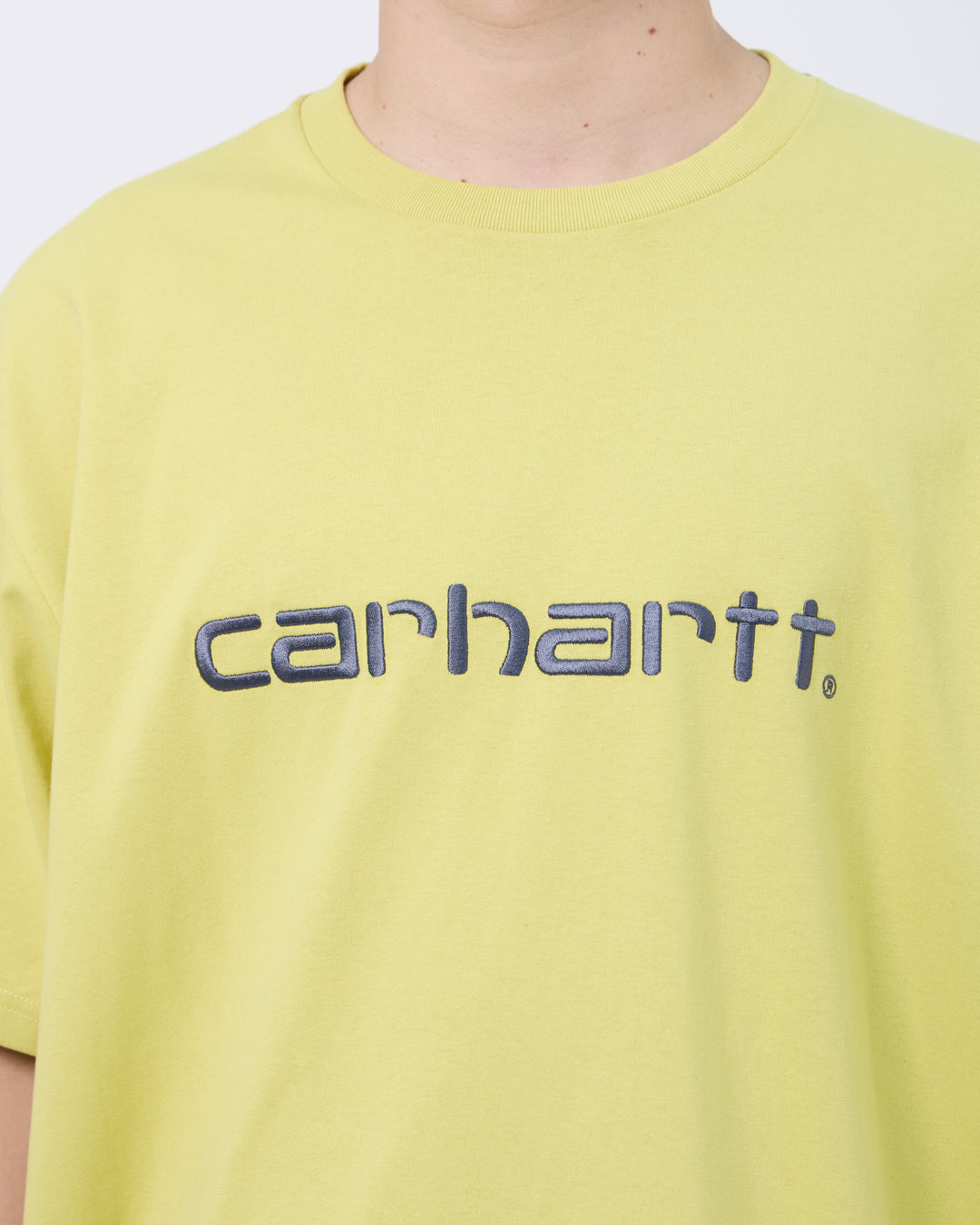 Carhartt Embroidery Tee | Fandoghi Charcoal Grey