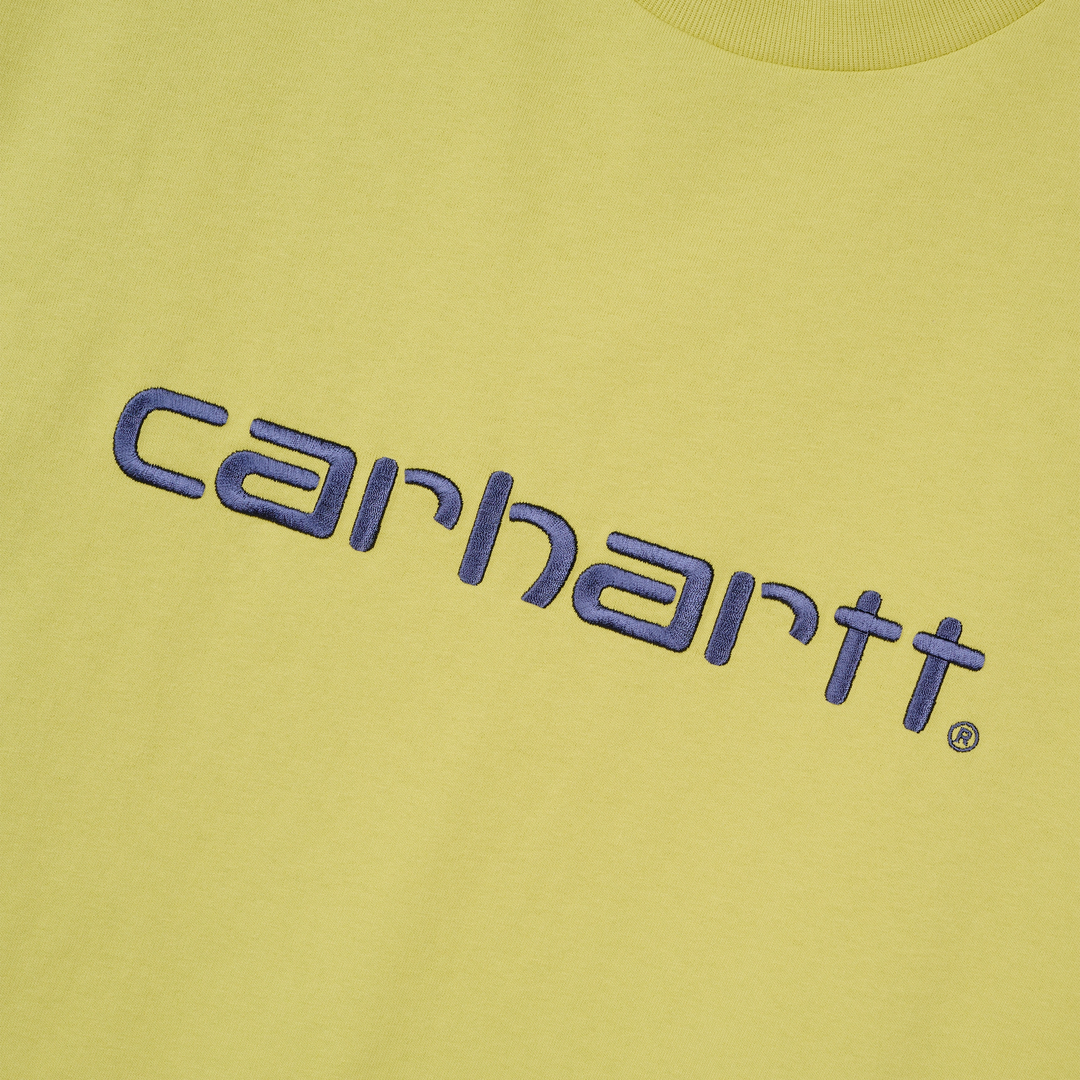Carhartt Embroidery Tee | Fandoghi Charcoal Grey