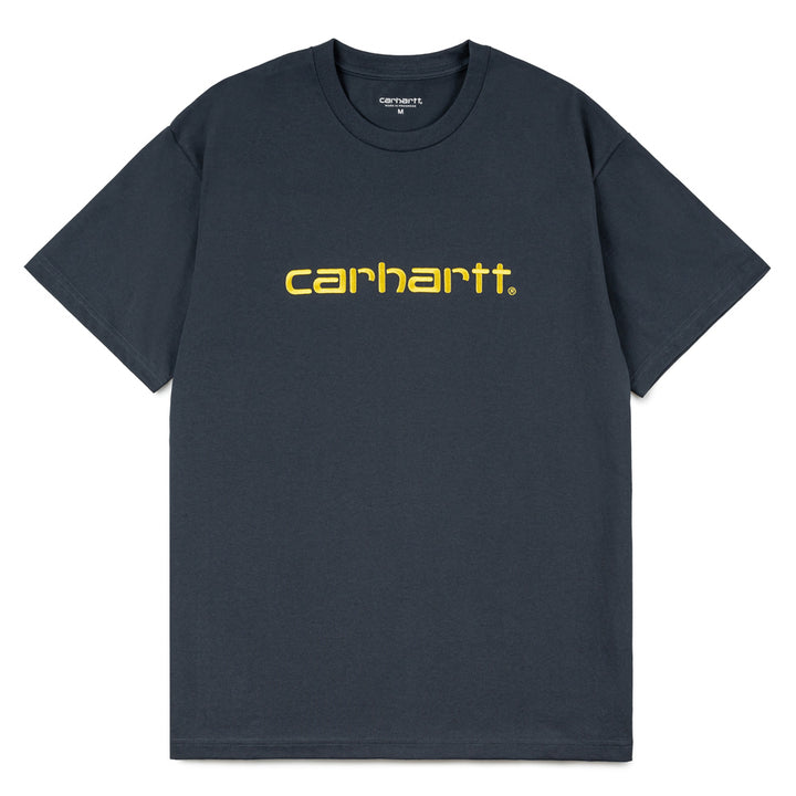 Carhartt Embroidery Tee | Navy Lemon