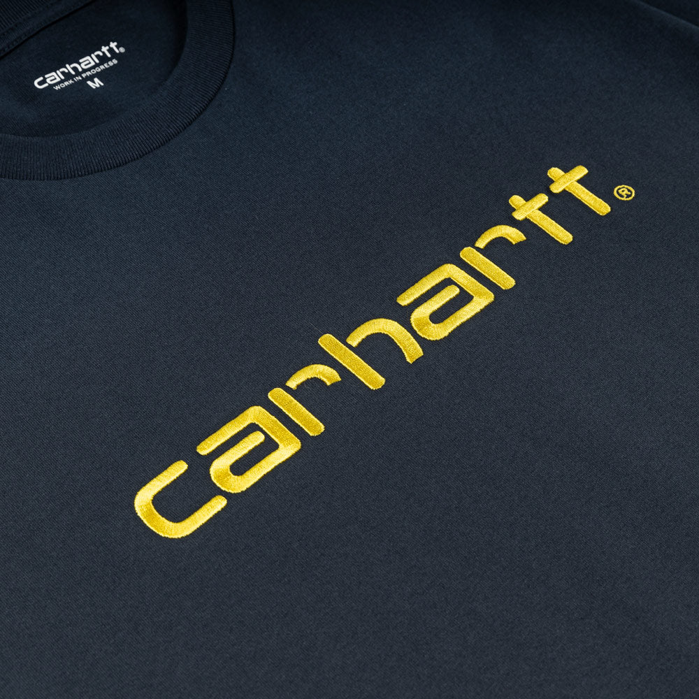 Carhartt Embroidery Tee | Navy Lemon