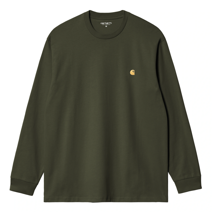 Chase L/S Tee | Olive Gold