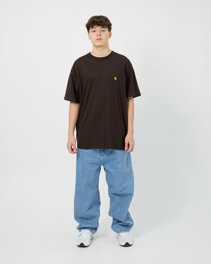 Chase Tee | Tobacco Gold