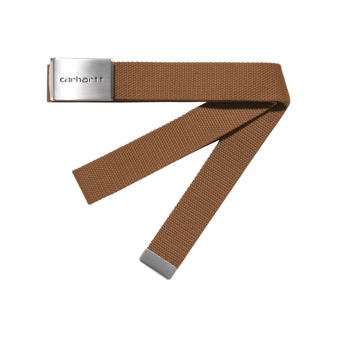 Clip Belt Chrome | WIP H Brown