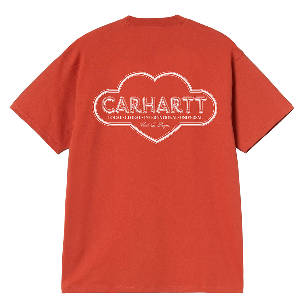 Cloud Heart Tee | Oxide Red