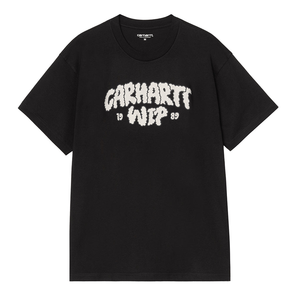 Cloud Script Tee | Black