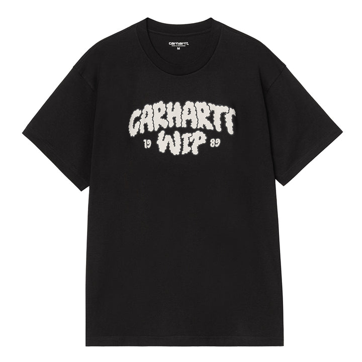 Cloud Script Tee | Black