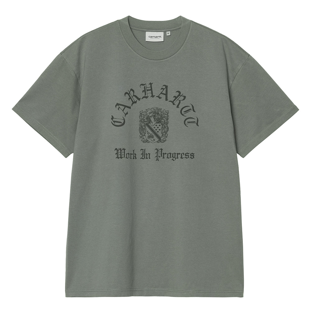 Coat Of Arms Tee | Velvet Green (Garment Dyed)
