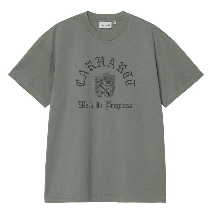 Coat Of Arms Tee | Velvet Green (Garment Dyed)
