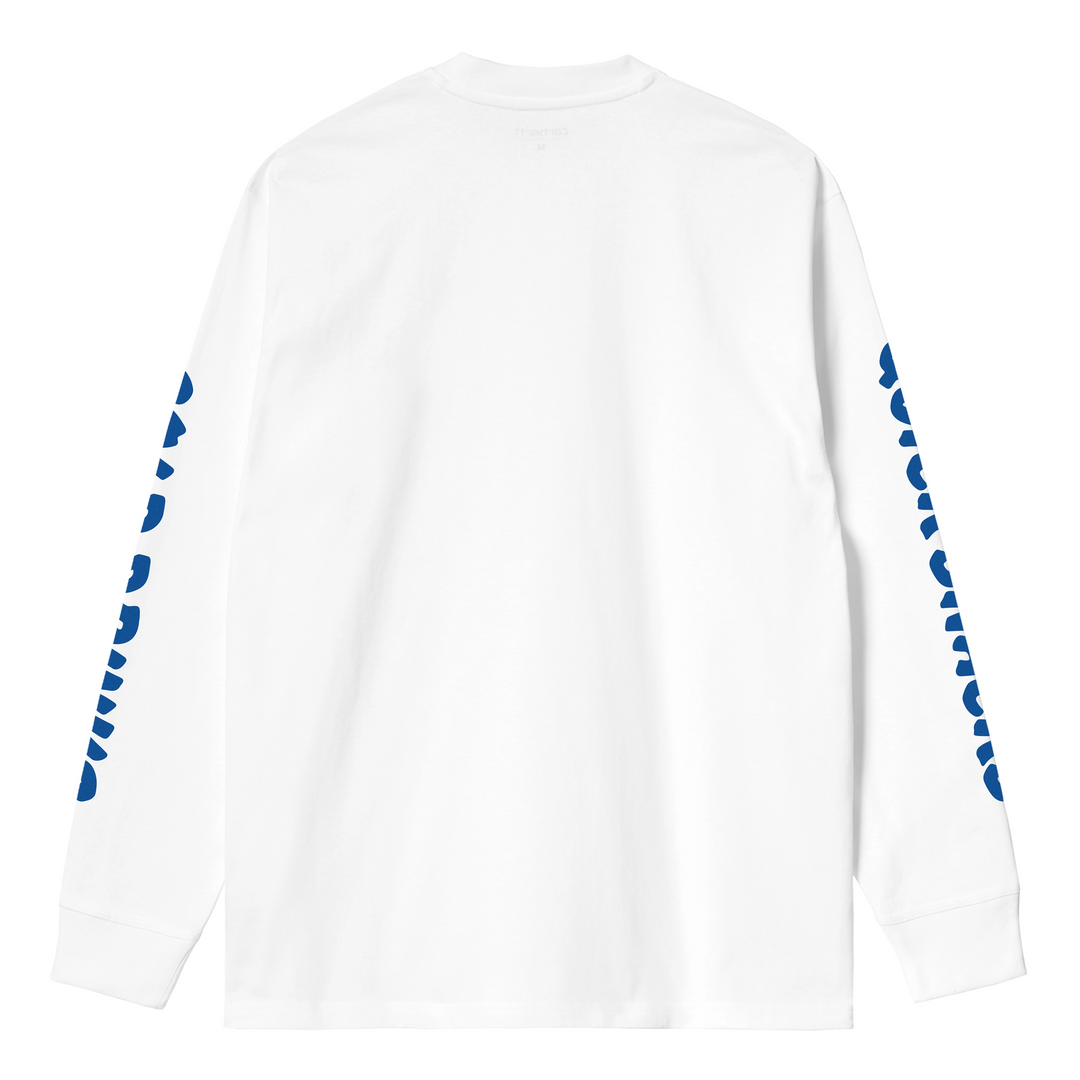 Cold Drinks L/S Tee  | White