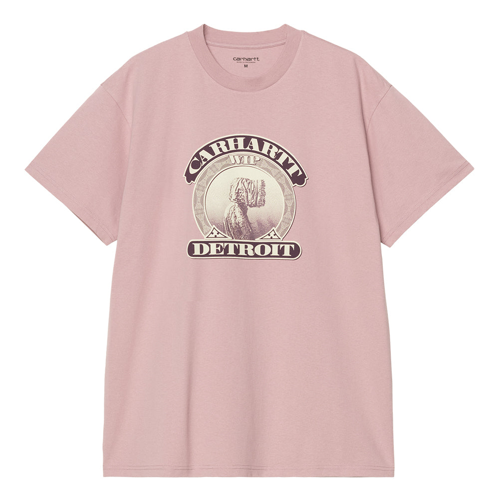 Cold World Tee | Glassy Pink