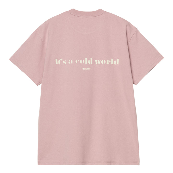 Cold World Tee | Glassy Pink