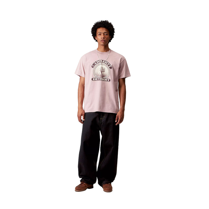 Cold World Tee | Glassy Pink