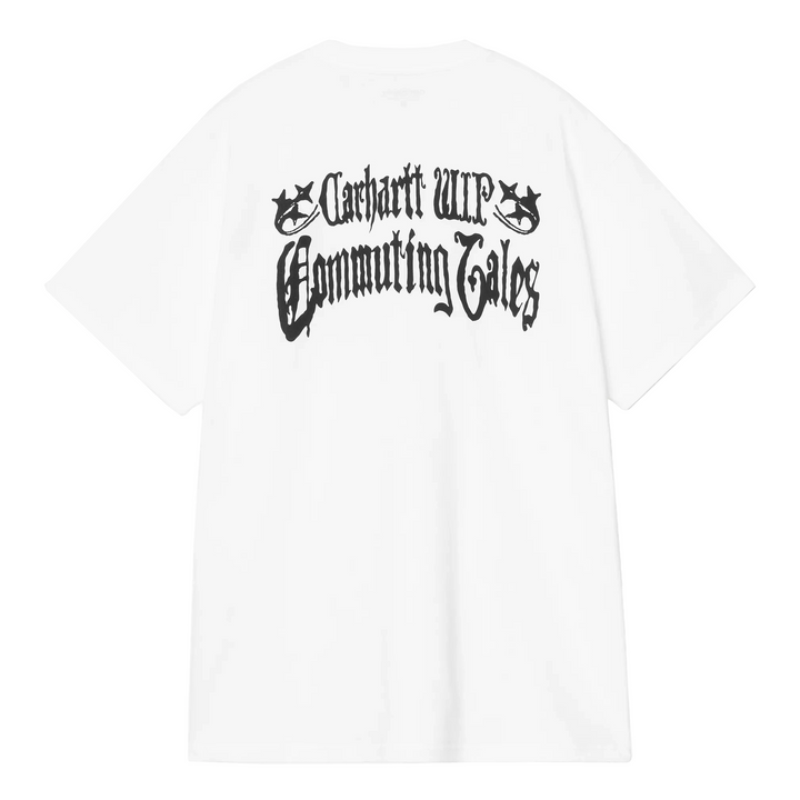 Commuting Tales Tee | White