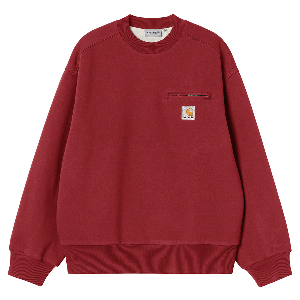 Detroit Sweat | Scarlet (stone washed)