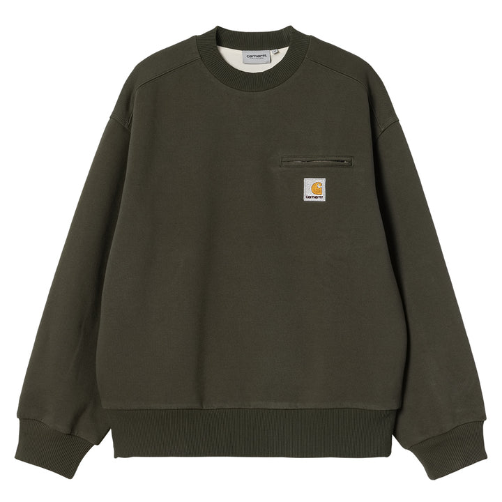 Detroit Sweatshirt  | Olive (stone washed)