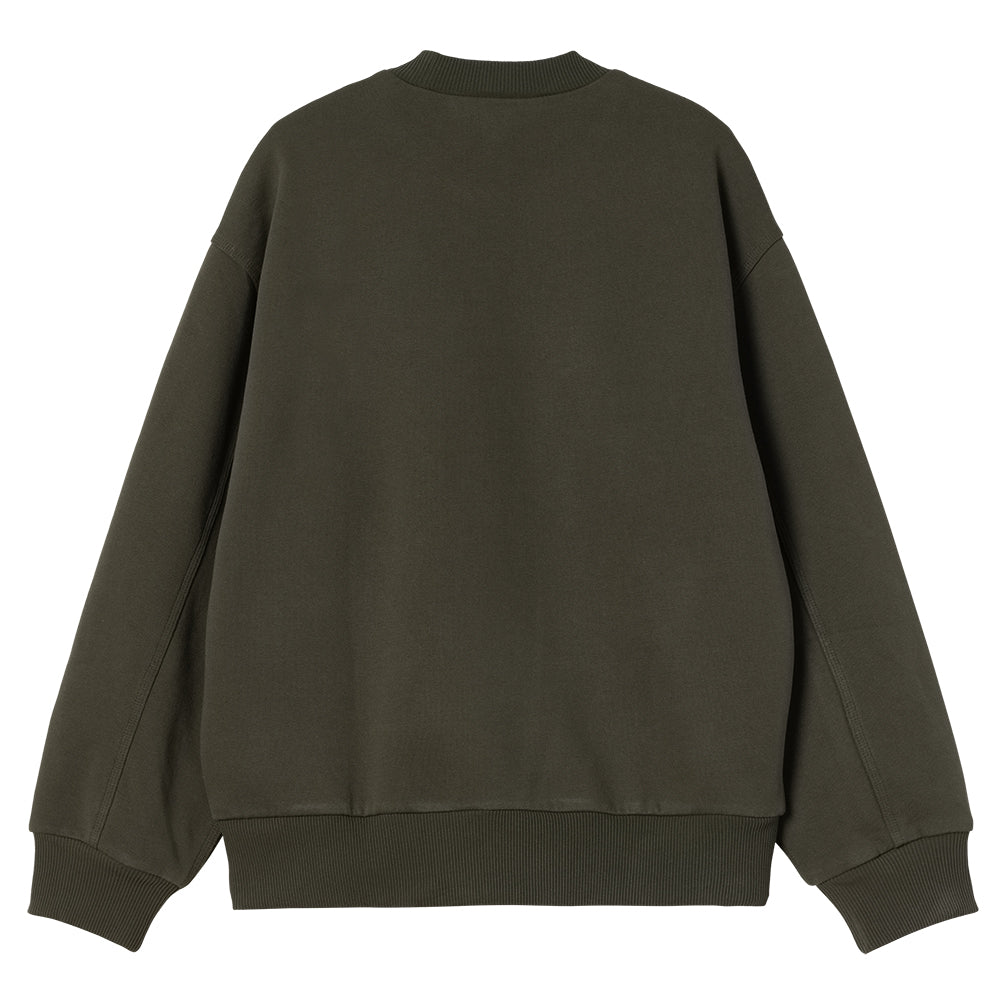 Detroit Sweatshirt  | Olive (stone washed)