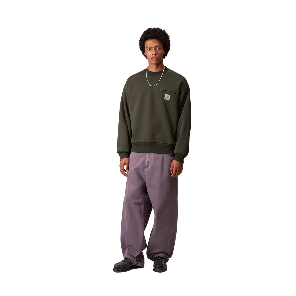 Detroit Sweatshirt  | Olive (stone washed)