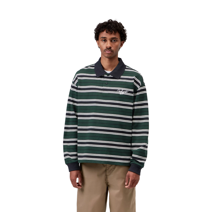 Devitt Rugby L/S Shirt | Dark Scarab