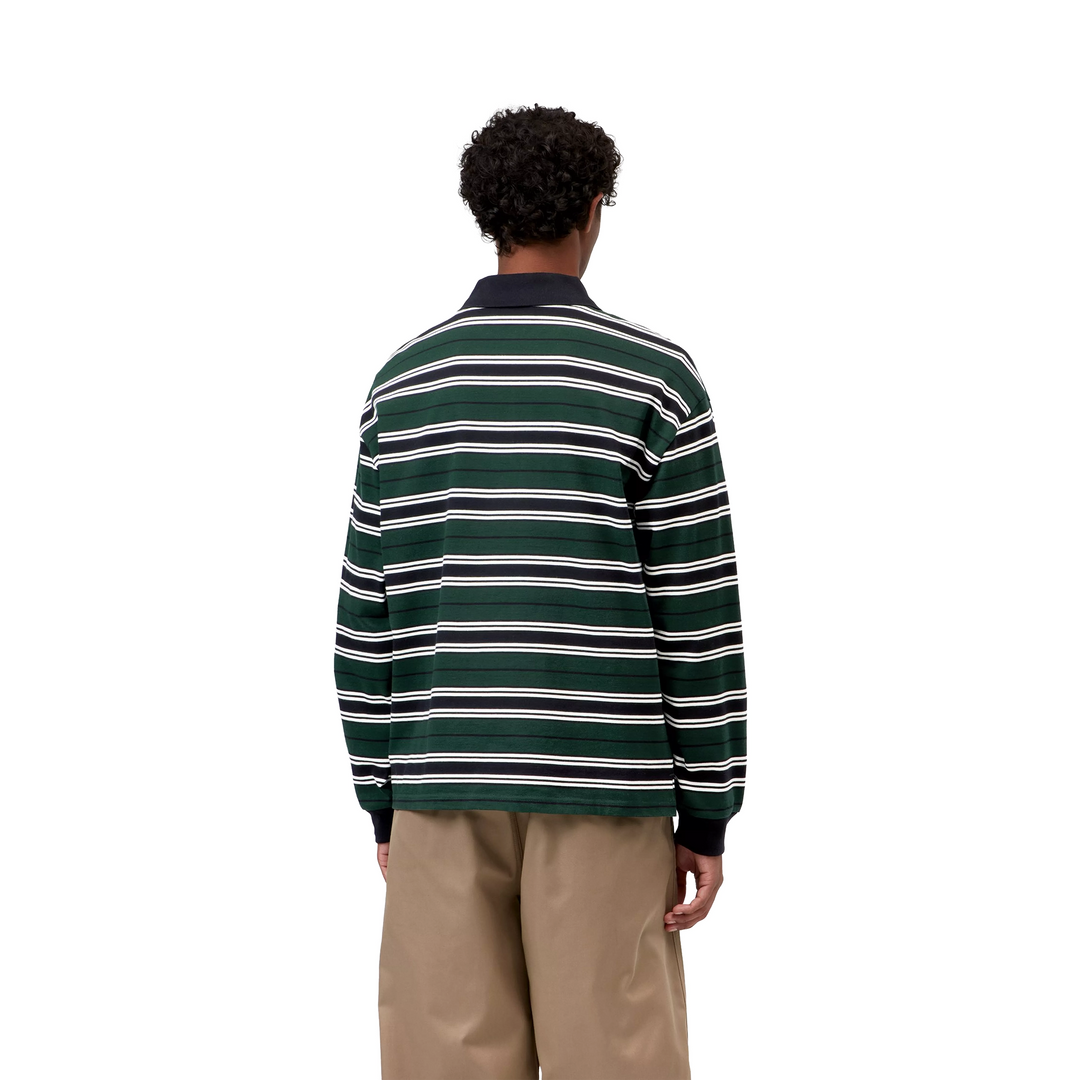 Devitt Rugby L/S Shirt | Dark Scarab