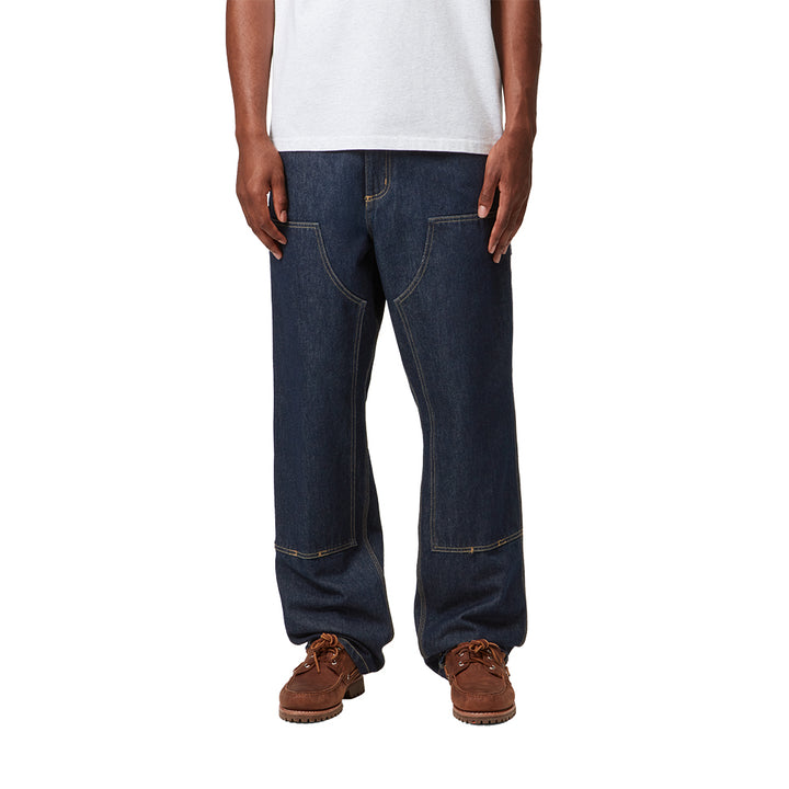 Double Knee Pant | Blue (rinsed)