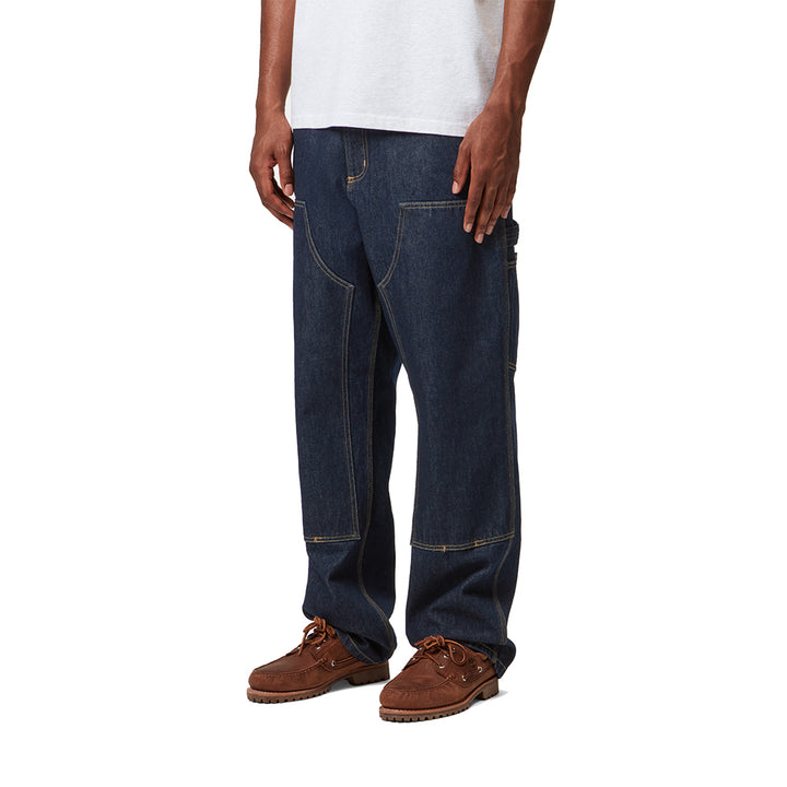 Double Knee Pant | Blue (rinsed)