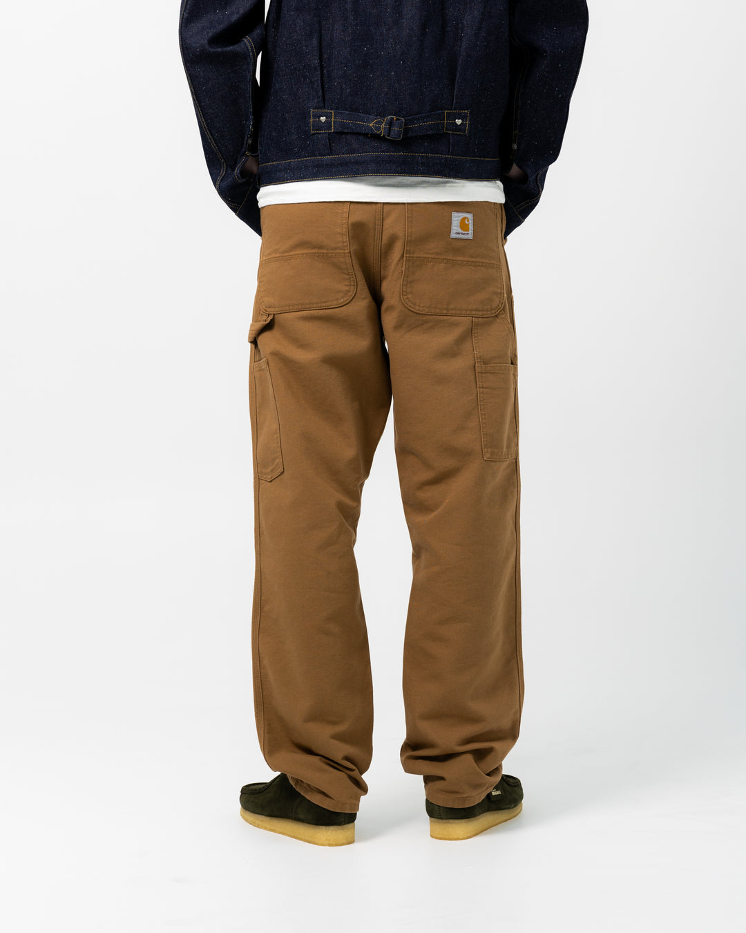 Carhartt WIP Double Knee Pant Hamilton Brown (rinsed)