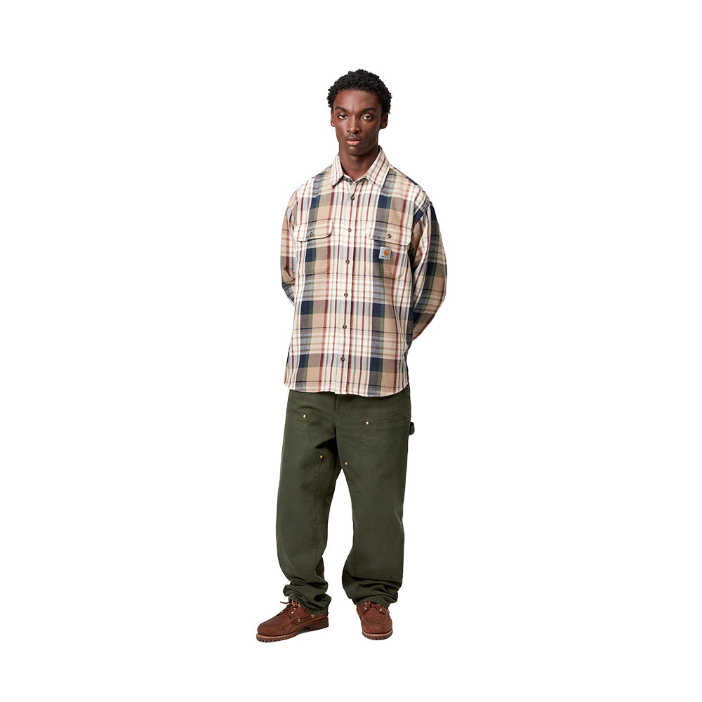 Double Knee Pant | Olive (Stone canvas)