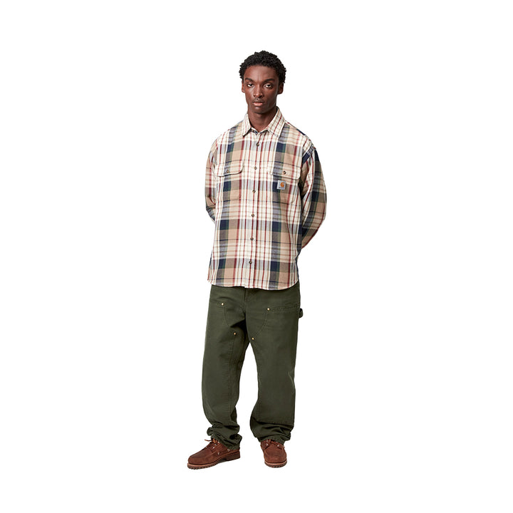 Double Knee Pant | Olive (Stone canvas)
