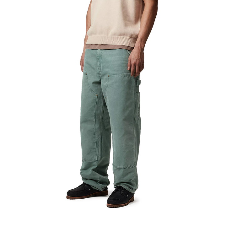 Double Knee Pant | Silver Pine (stone canvas)