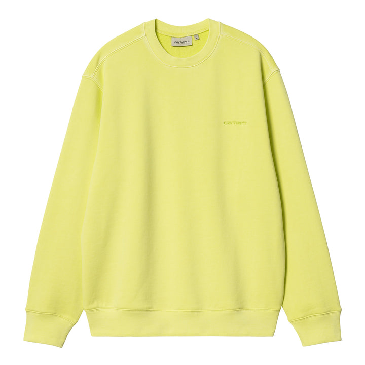 Duster Script  Sweatshirt | Arctic Lime