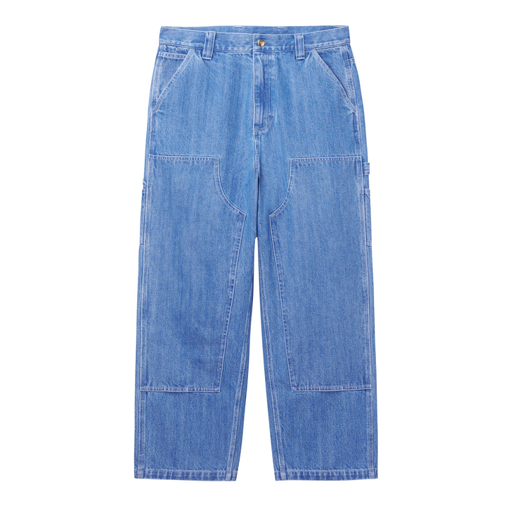 Ethan Double Knee Pant | Blue (stone washed)