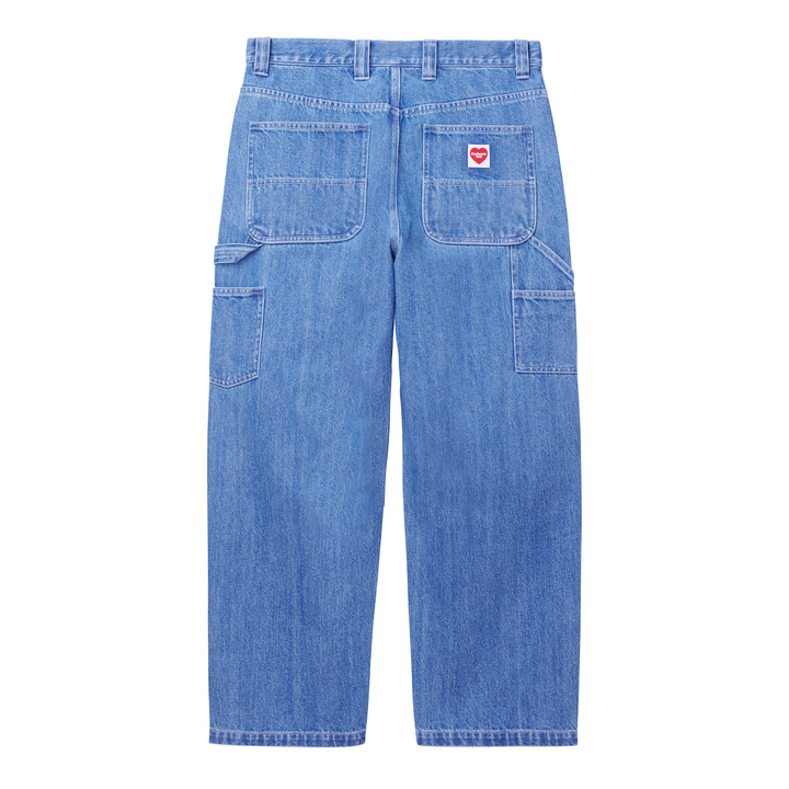 Ethan Double Knee Pant | Blue (stone washed)