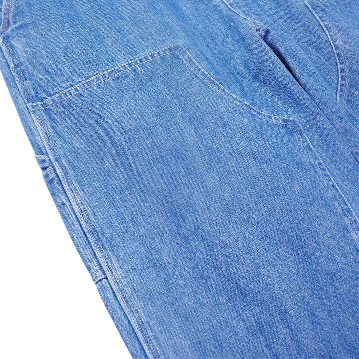 Ethan Double Knee Pant | Blue (stone washed)