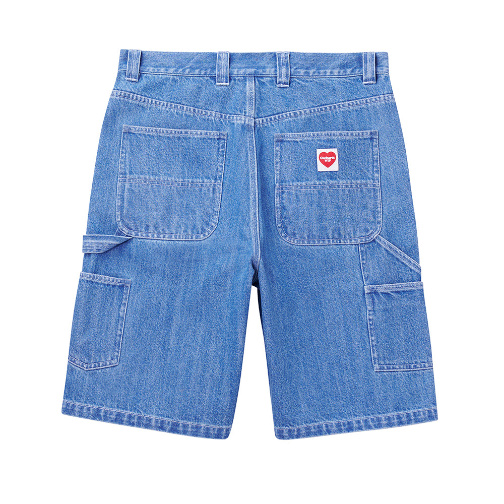 Ethan Long Short | Blue (Stone Washed)