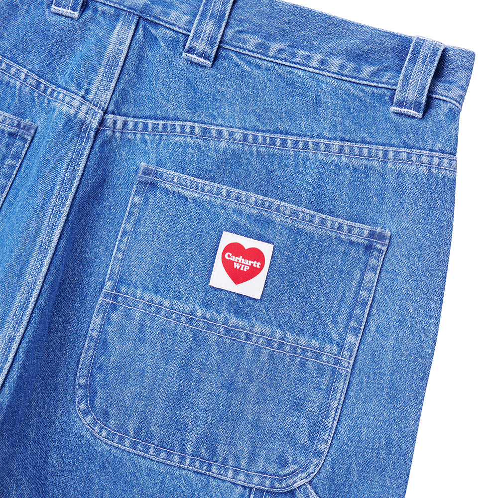 Ethan Long Short | Blue (Stone Washed)