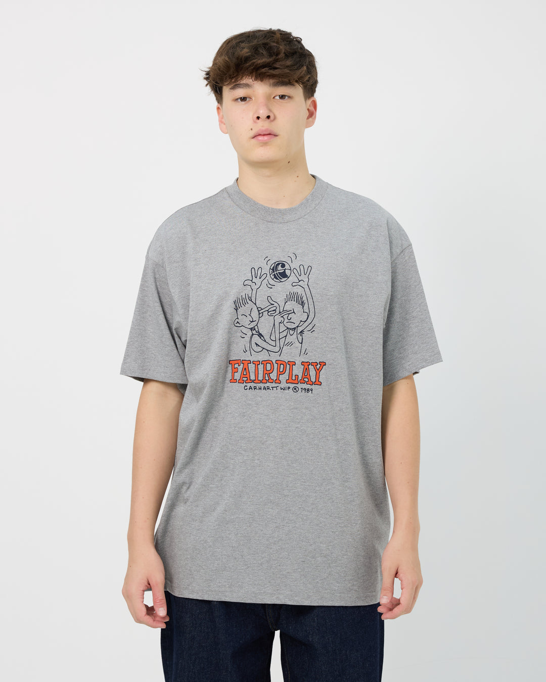 Fairplay Tee | Grey Heather