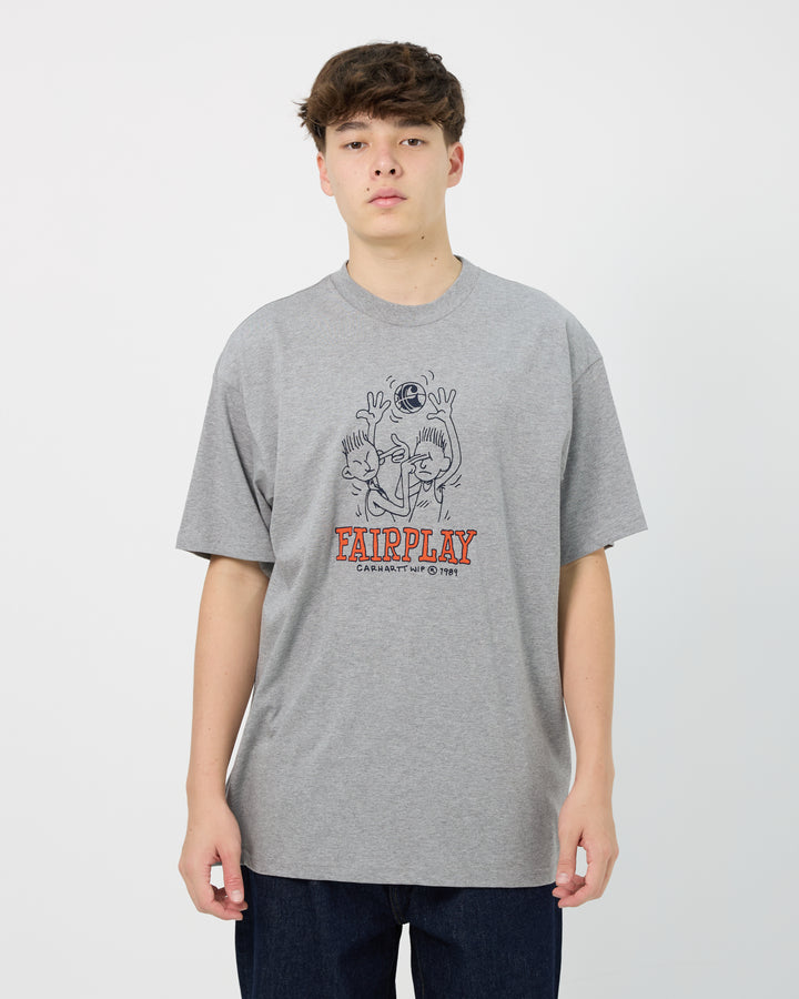 Fairplay Tee | Grey Heather