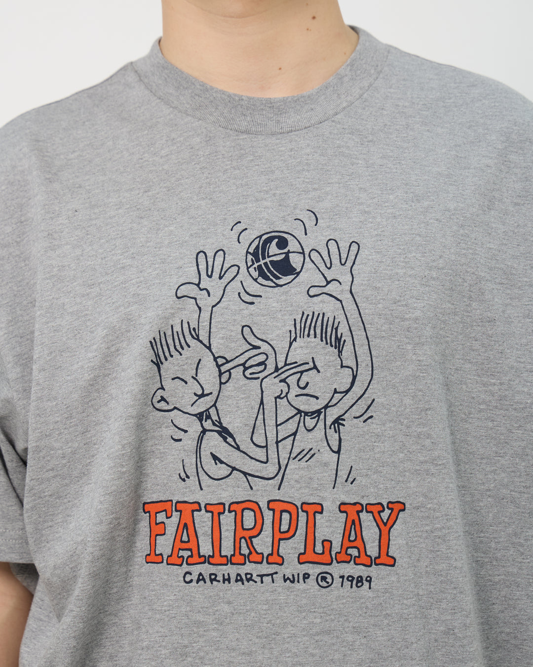 Fairplay Tee | Grey Heather