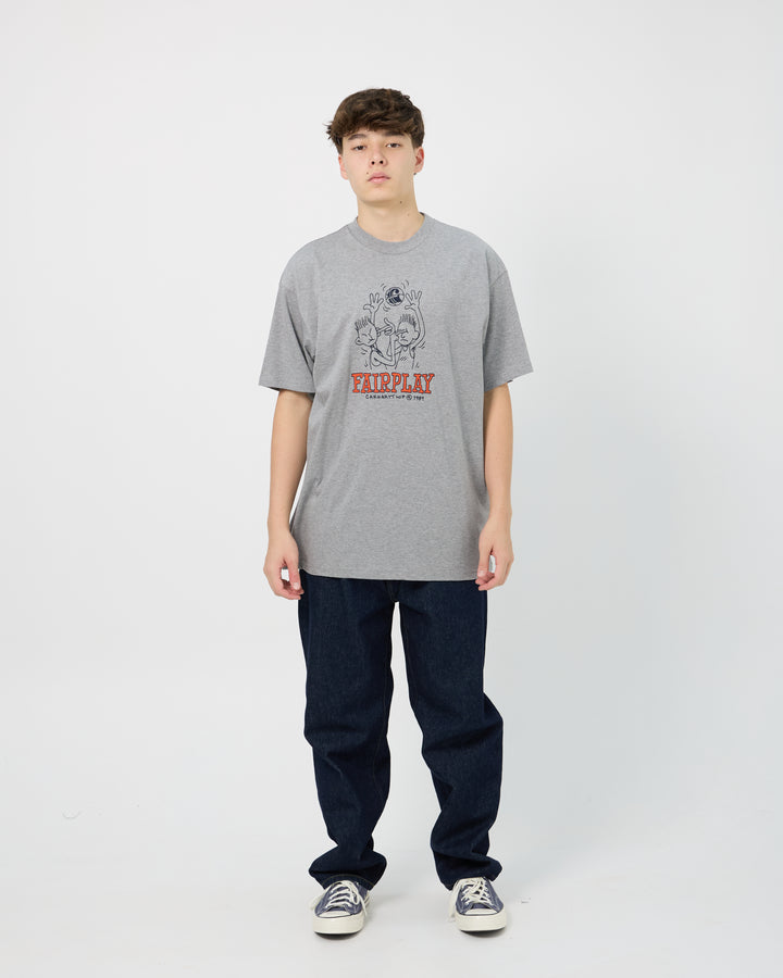 Fairplay Tee | Grey Heather